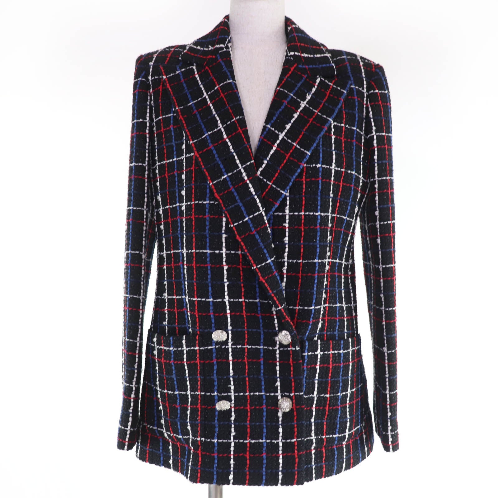 Chanel Cotton Blend Tweed Jacket