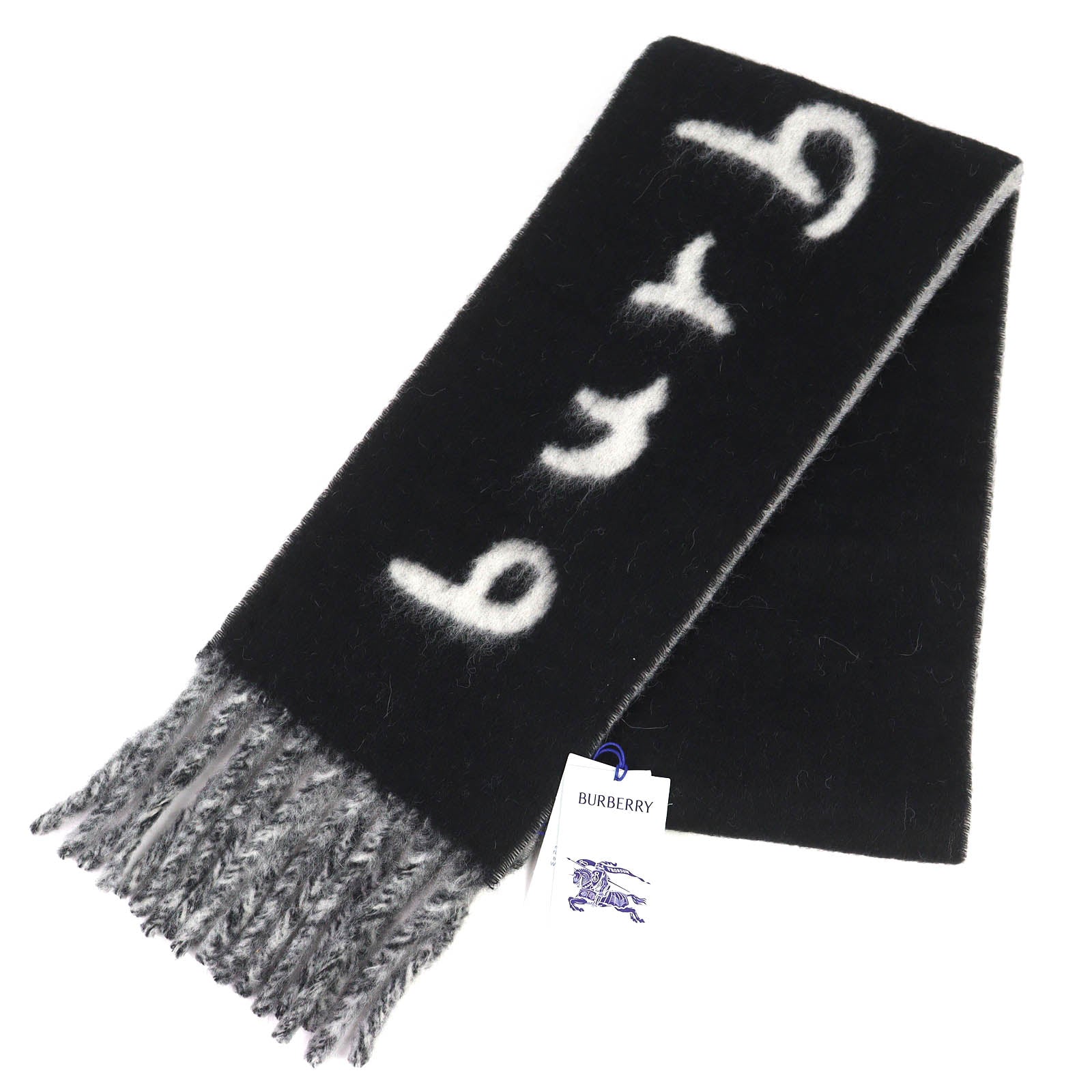 Burberry Alpaca Wool Scarf