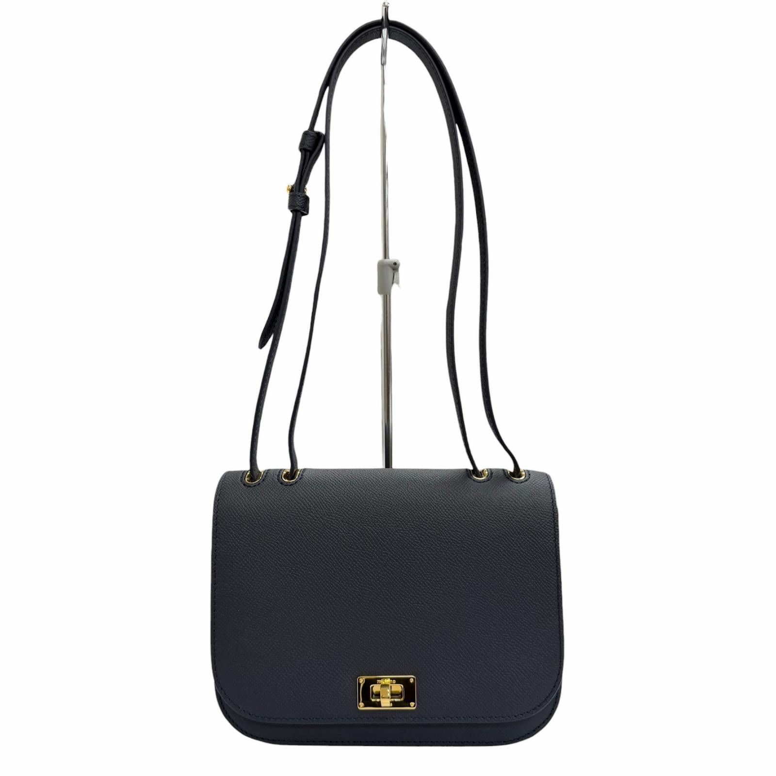 michino PARIS Elysee Calf Leather Shoulder Bag