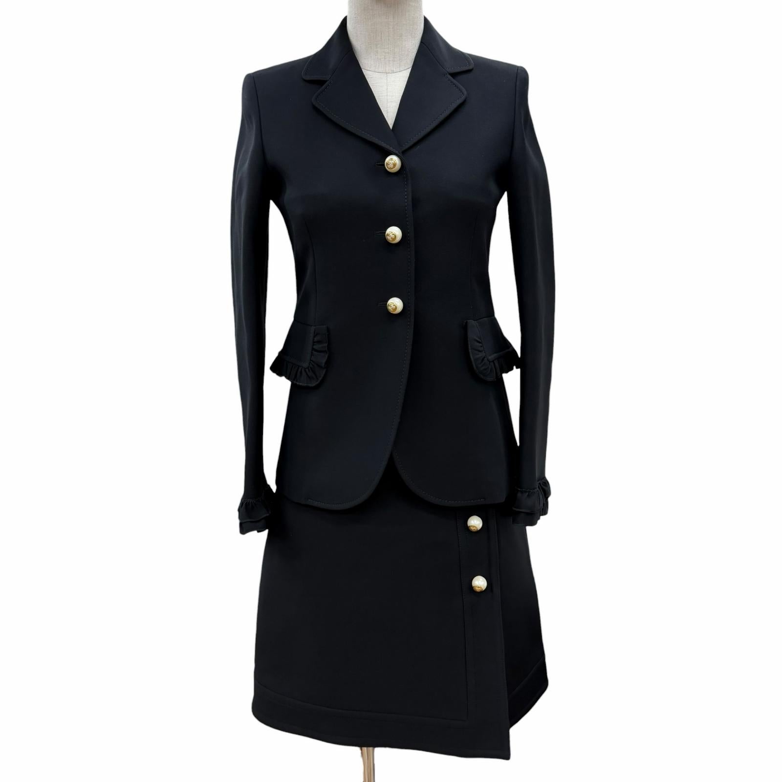 Gucci Wool Silk Set