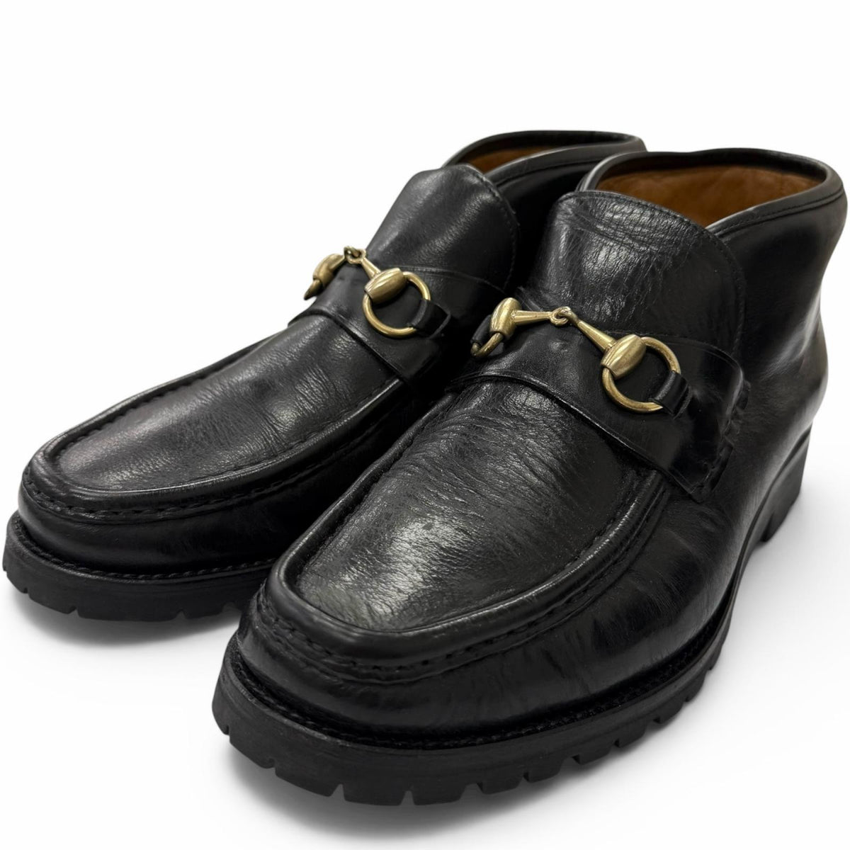 Gucci Leather Ankle Boots