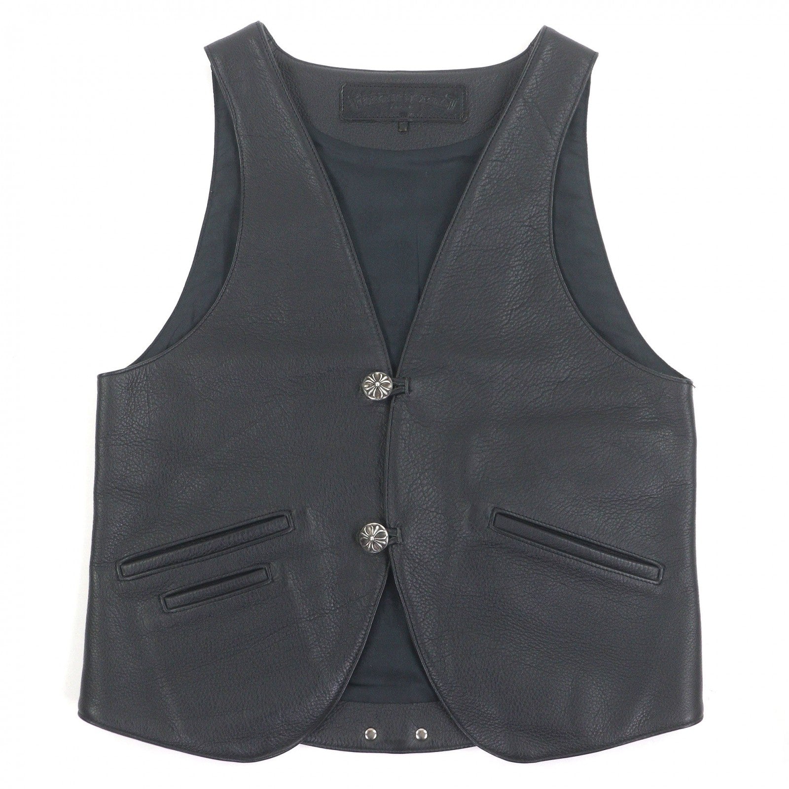 Chrome Hearts Best Classic 2B Crossball Leather Jacket
