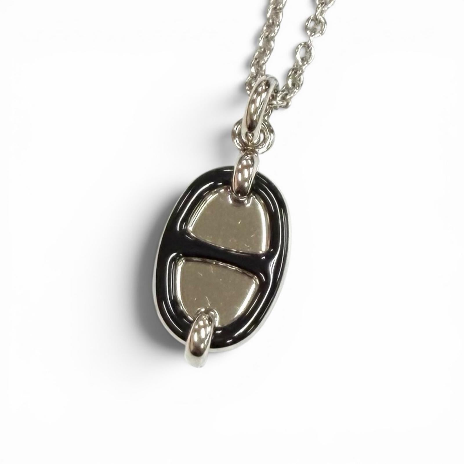 Hermes Mini Maillon Necklace