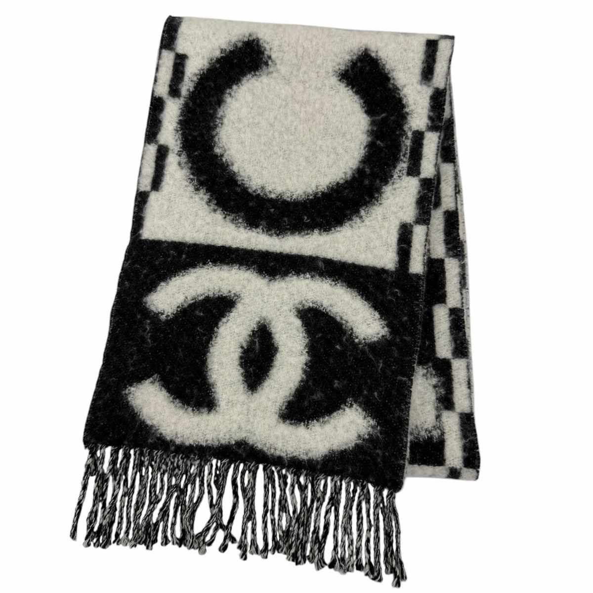 Chanel Cashmere Silk Scarf