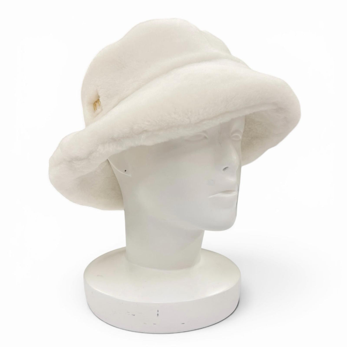 Miu Miu Dyed Sheepskin Fur Bucket Hat