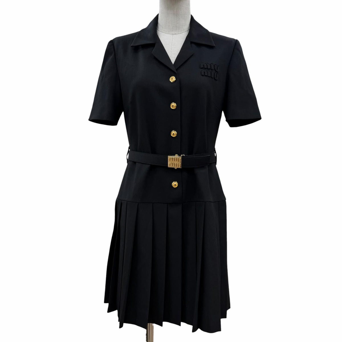 Miu Miu Virgin Wool Dress