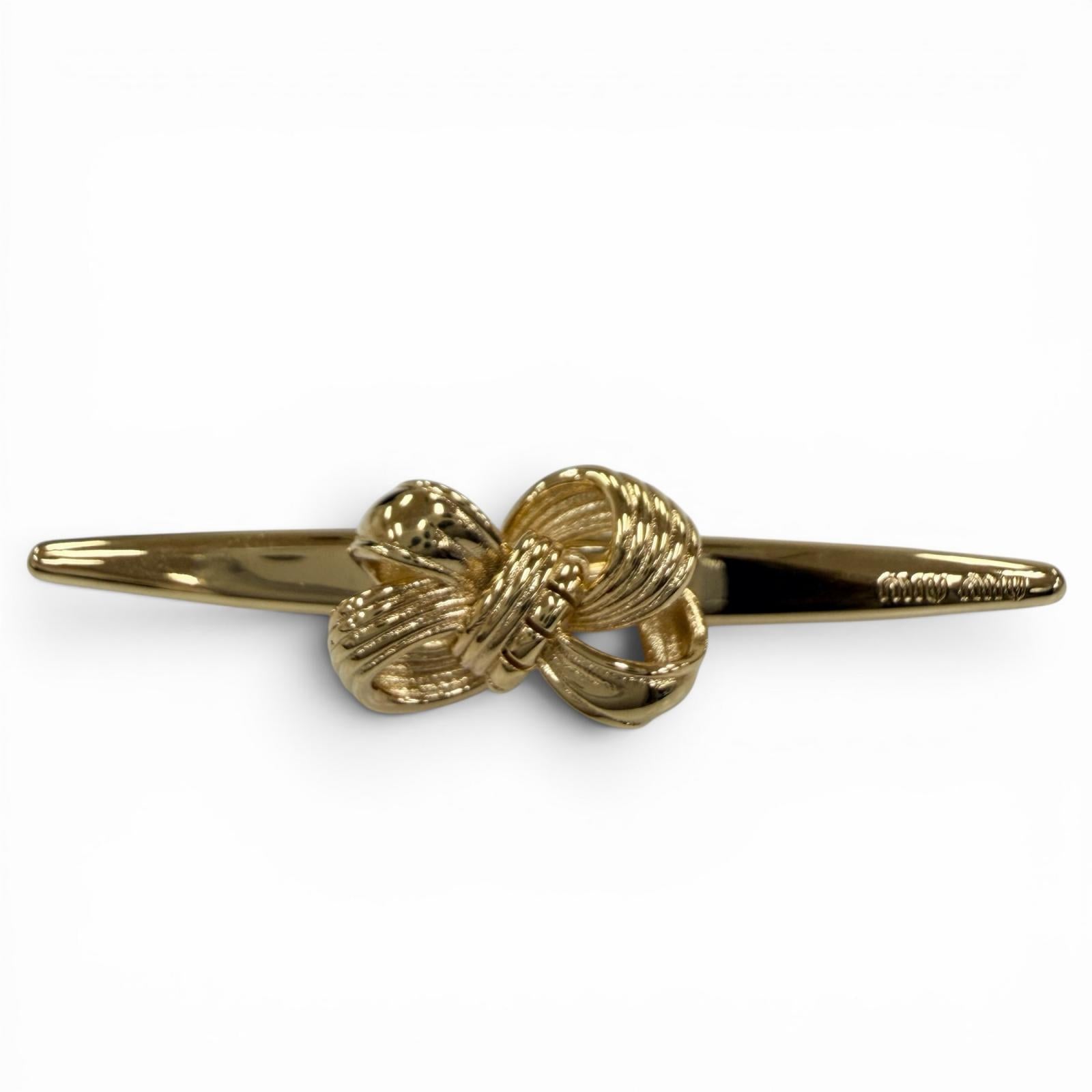 Miu Miu Metal Hair Barrette