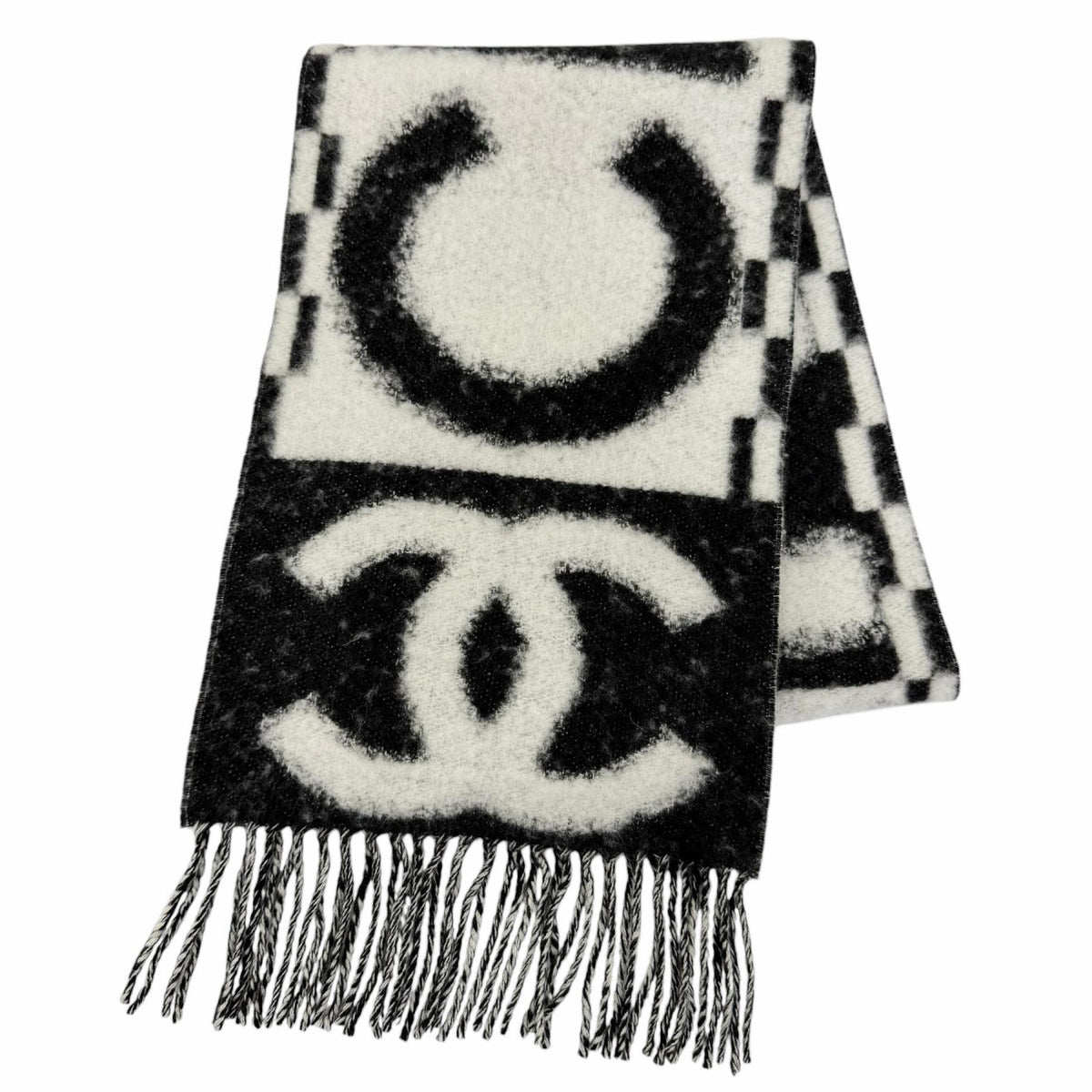 Chanel Cashmere Silk Scarf