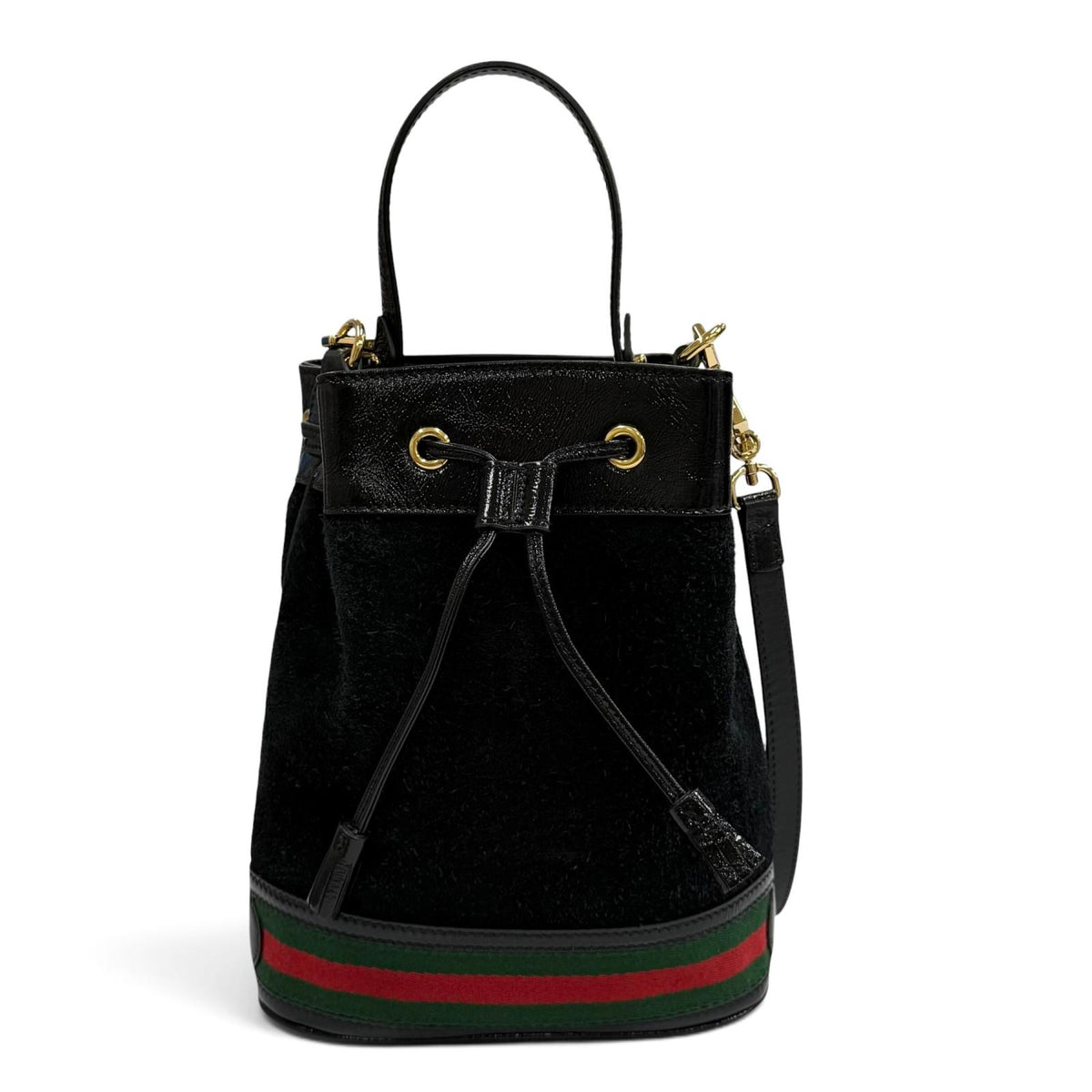 Gucci Suede Shoulder Bag