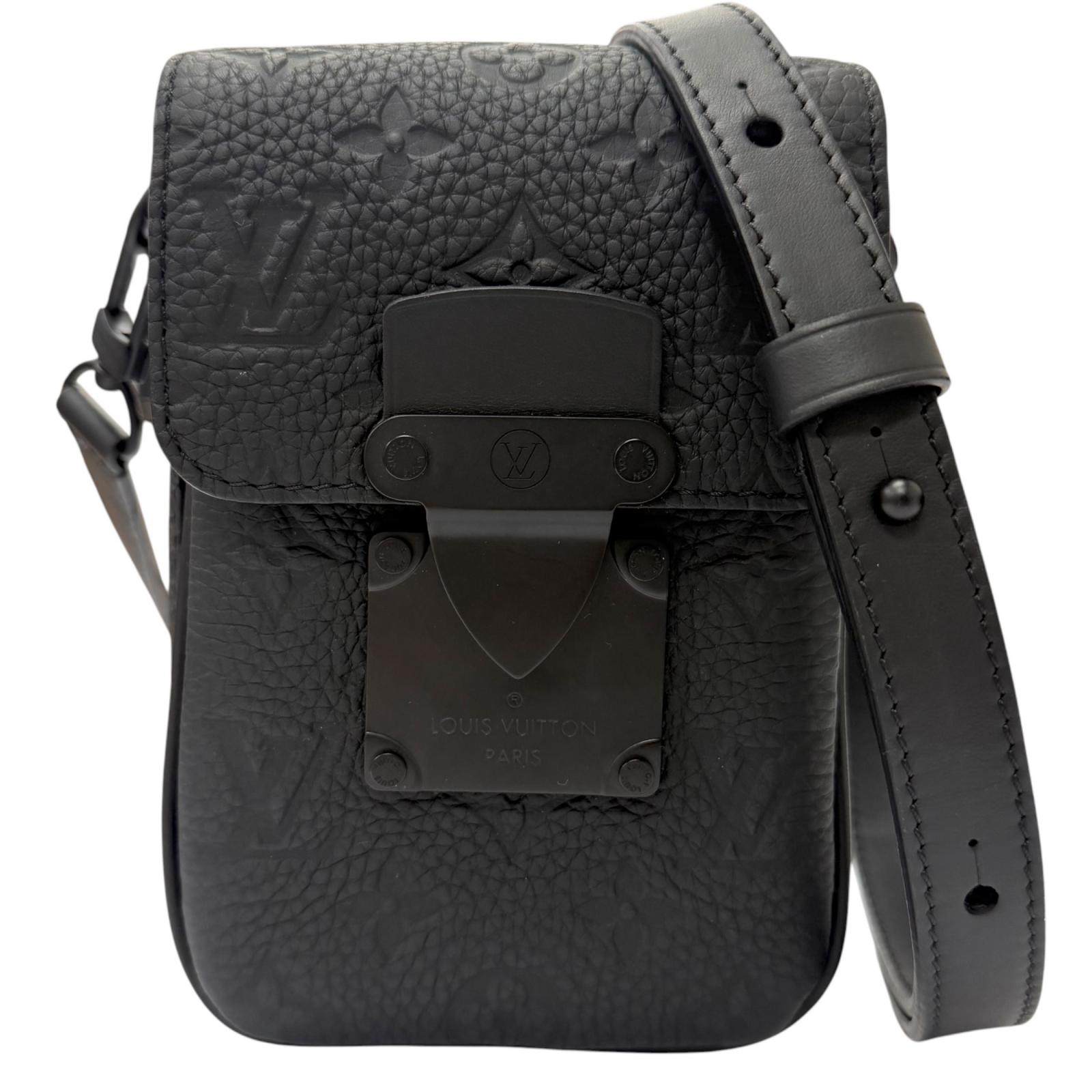 Louis Vuitton S Lock Vertical Leather Shoulder Bag