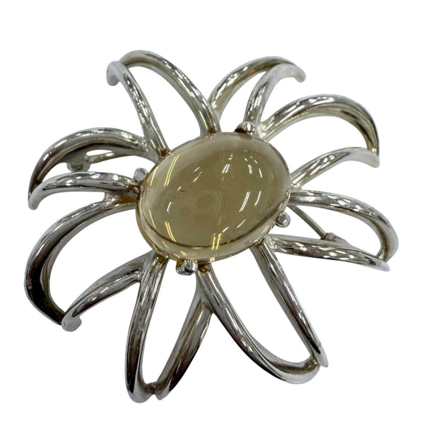 Tiffany & Co. Fireworks Silver Brooch
