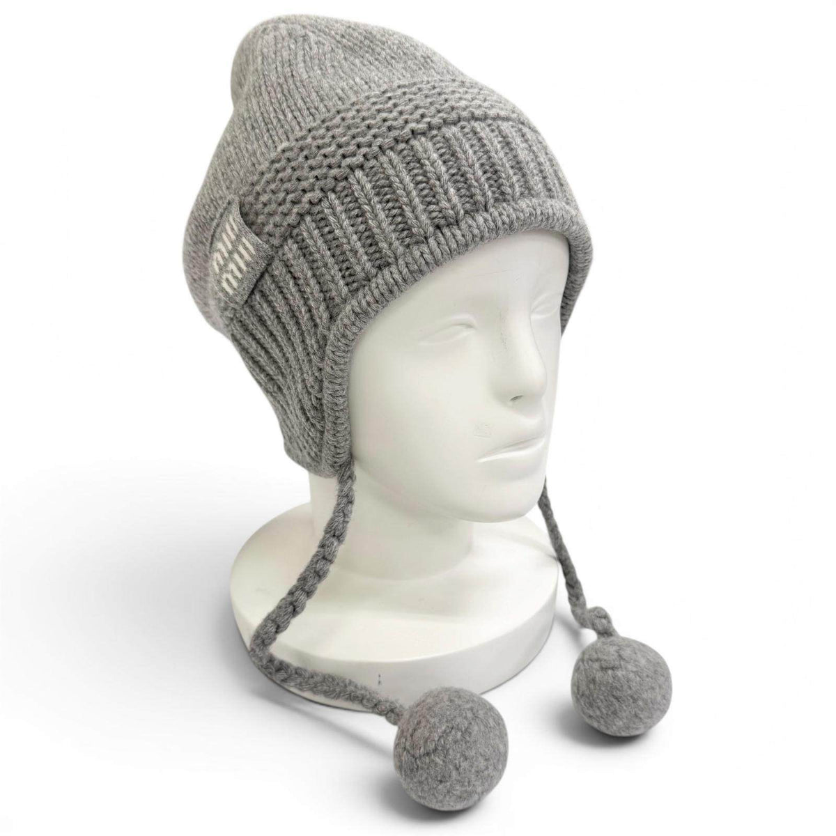 Miu Miu Wool Cashmere Knit Cap