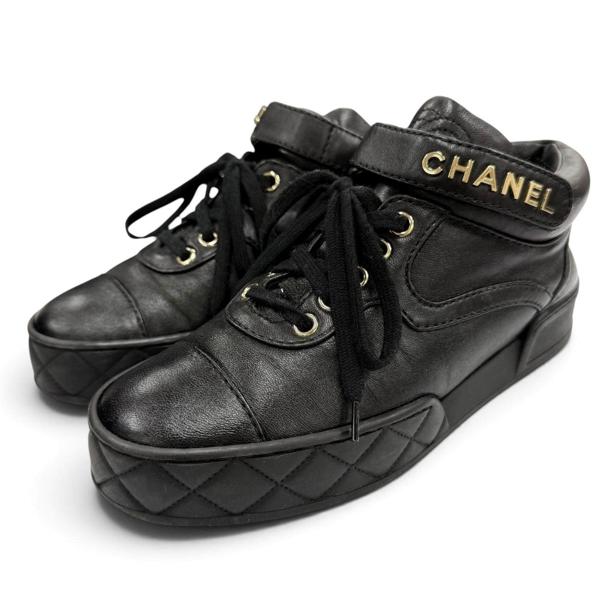 Chanel Leather Sneakers