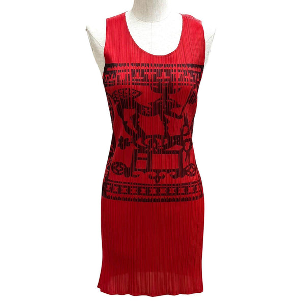 Pleats Please Issey Miyake Polyester Dress