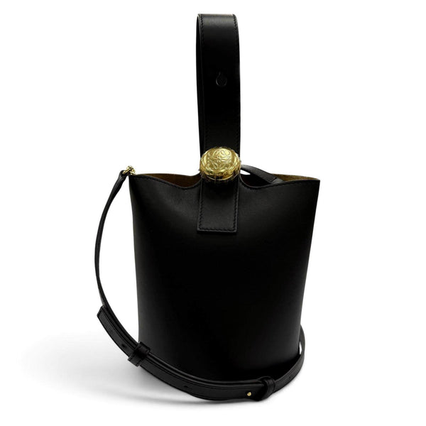 Loewe Pebble Bucket Bag Leather Handbag
