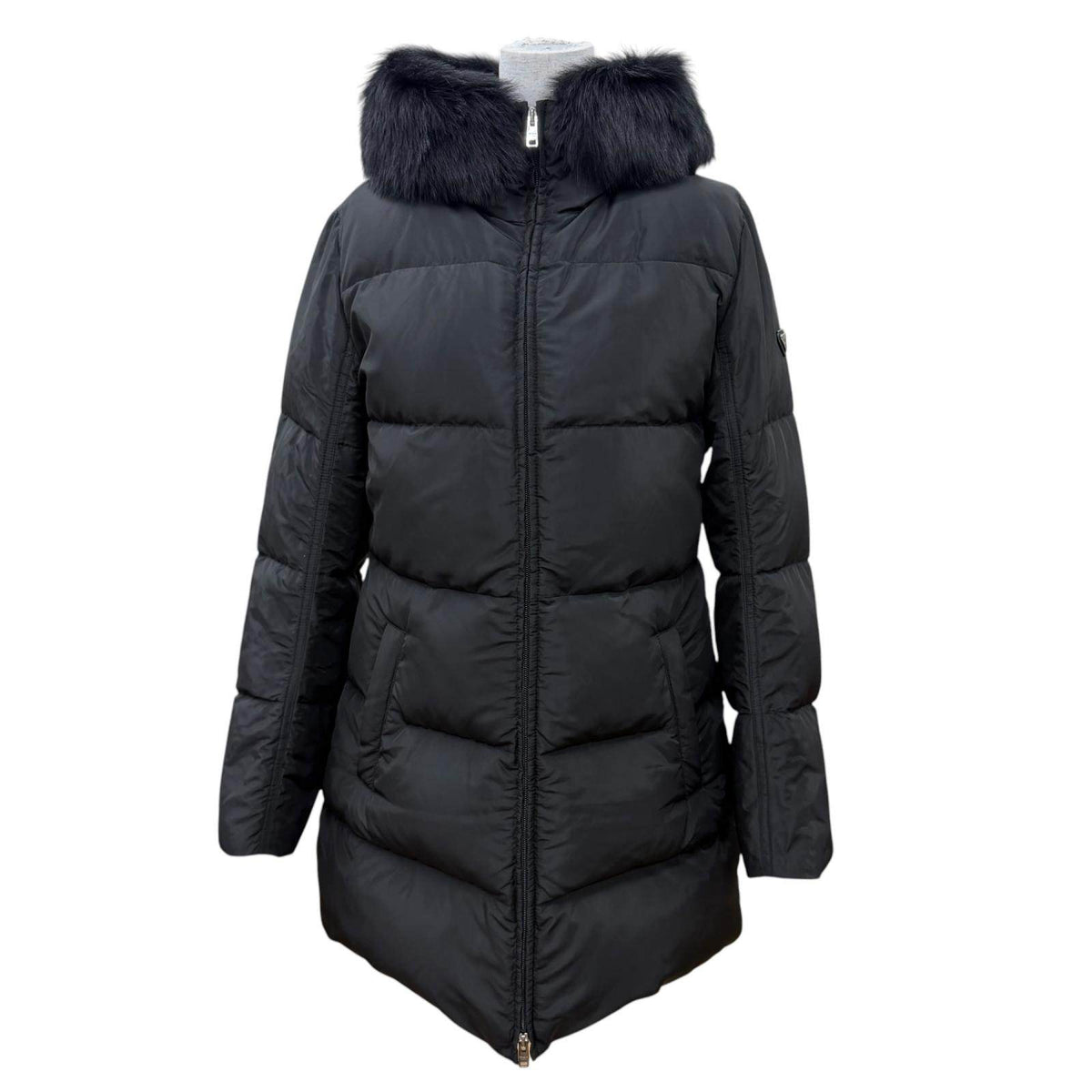 Prada Down Hooded Coat