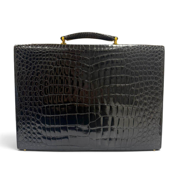 Morabito Crocodile Briefcase