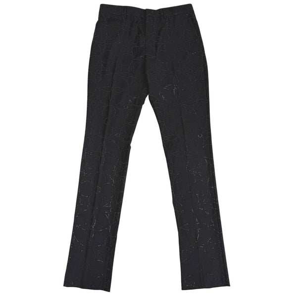 Louis Vuitton Monogram Beaded Wool Trousers