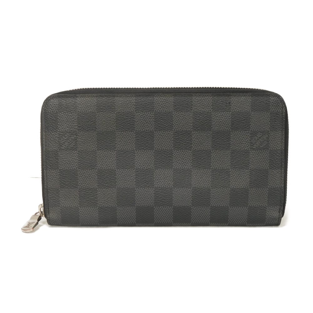 Louis Vuitton Zippy Organizer NM Damier Graphite Long Wallet