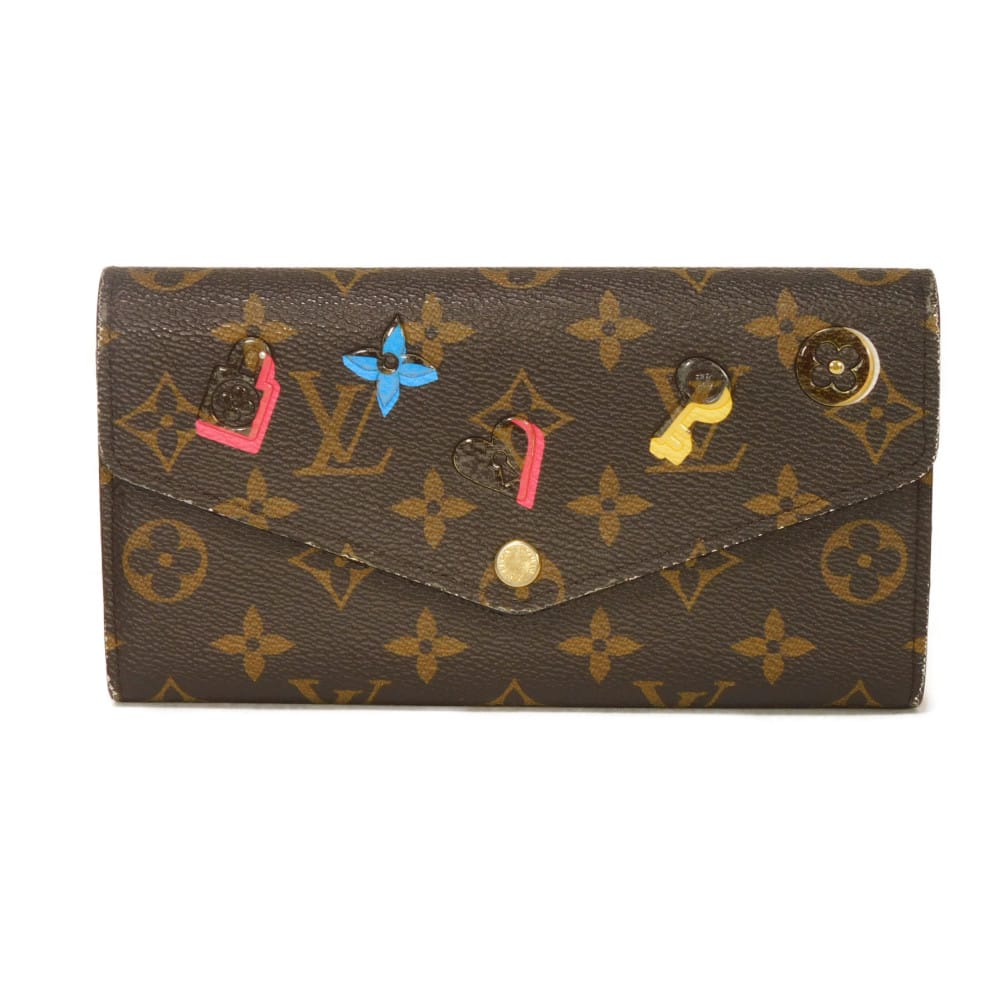 Louis Vuitton Portefeuille Sarah Monogram Long Wallet