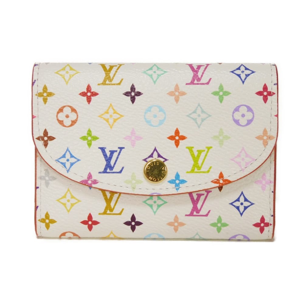 Louis Vuitton LV×TM Portemonnaie Rosalie Monogram Multicolore Wallet