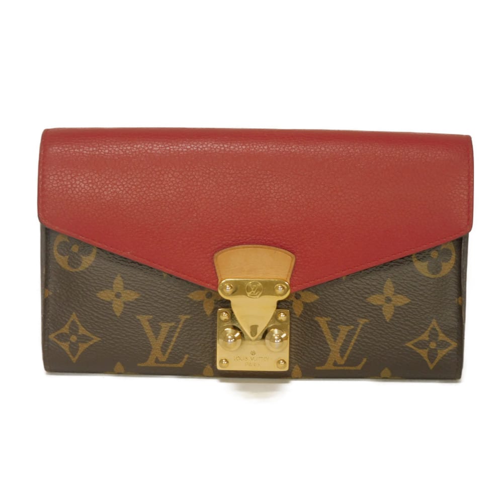 Louis Vuitton Portefeuille Pallas Monogram Long Wallet