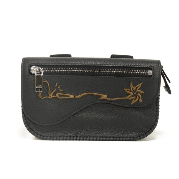 Dior Cactus Jack Saddle Arm Pouch Grained Calfskin Handbag Limited