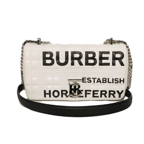Burberry Small Lola Horseferry Leather Crossbody Bag