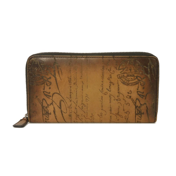 Berluti Itauba Scritto Long Zip Wallet