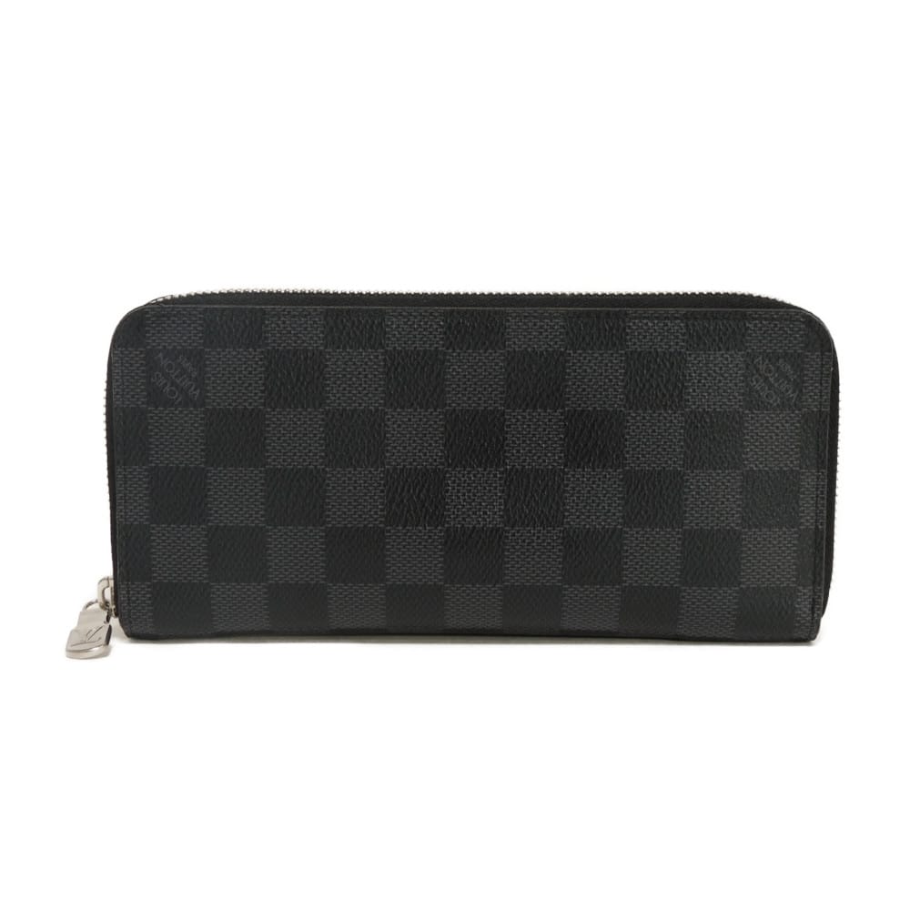 Louis Vuitton Zippy Wallet Vertical Damier Graphite Long Wallet