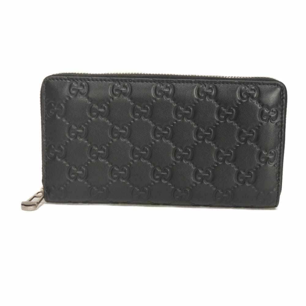 Gucci Gucci Signature Leather Long Wallet