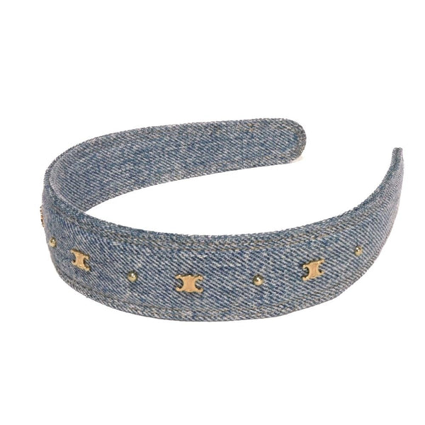 CELINE Triomphe Headband Barrette