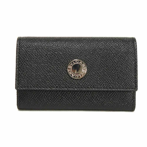 Bvlgari Classico Grained Calf Leather Key Case