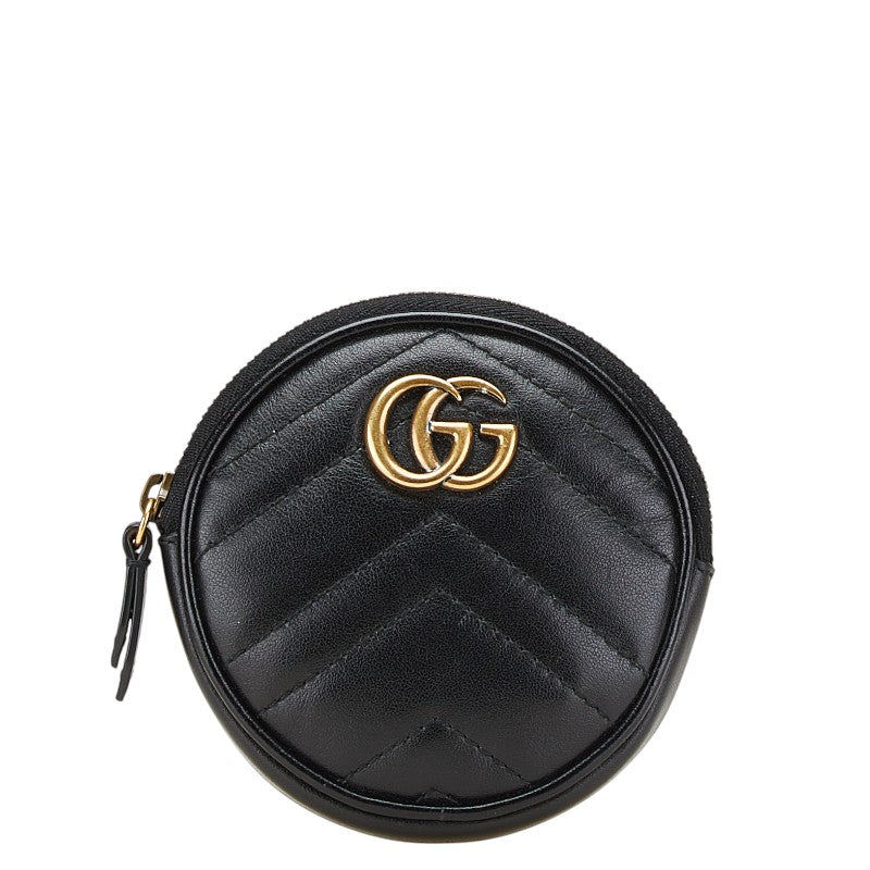 Gucci GG Marmont Heart Leather Coin Case