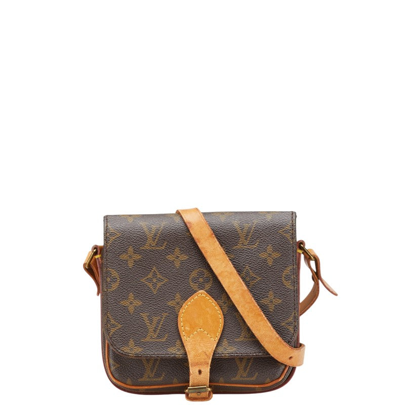 Louis Vuitton Mini Cartouchiere Monogram Shoulder Bag