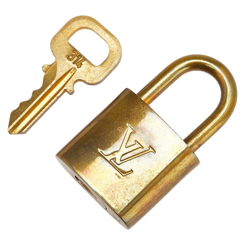 Louis Vuitton Cadena Padlock Key Set Accessory