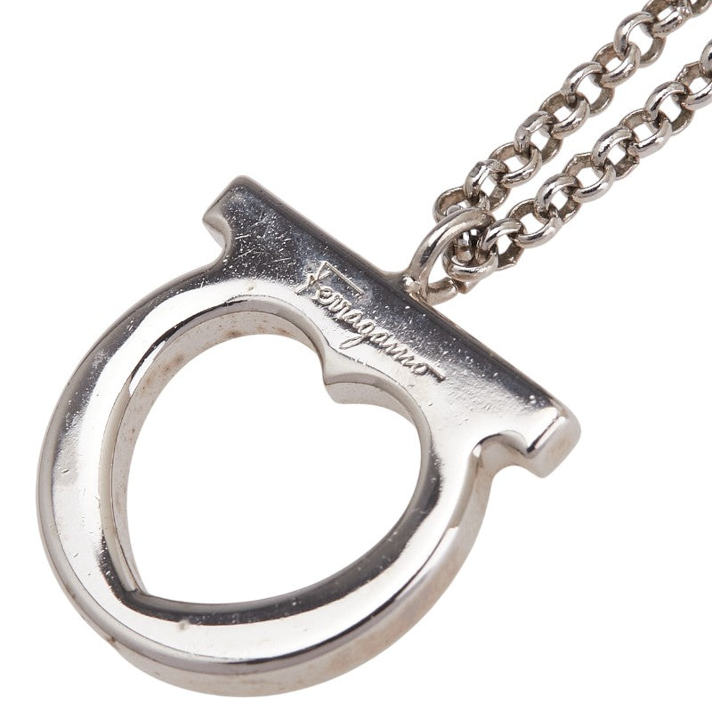 Salvatore Ferragamo Gancini Heart Necklace