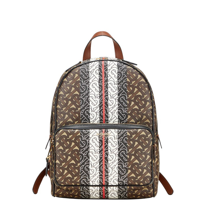 Burberry TB Monogram Coated Canvas Backpack