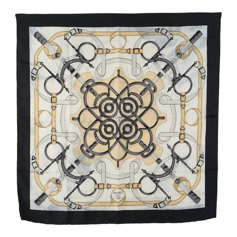 Hermes Eperon d'Or Silk Scarf