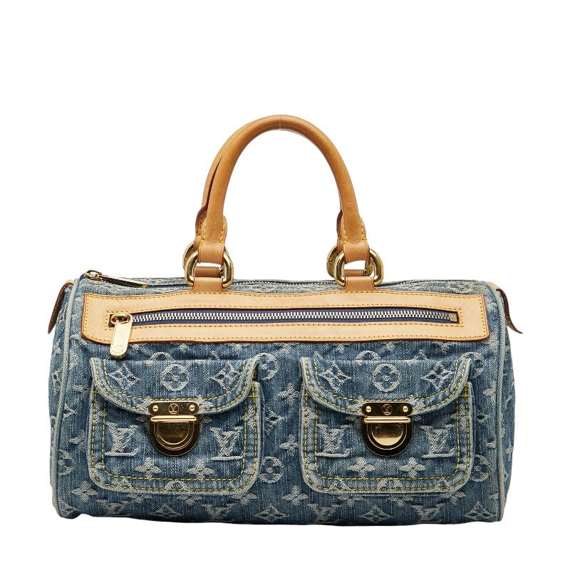 Louis Vuitton Neo Speedy Monogram Denim Handbag
