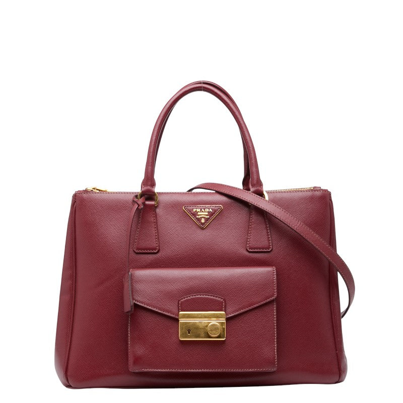 Prada Saffiano 2way bag