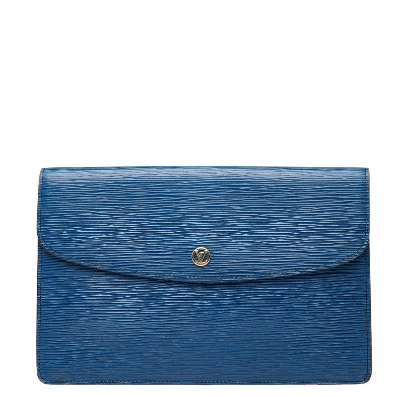 Louis Vuitton Montaigne Epi Clutch Bag
