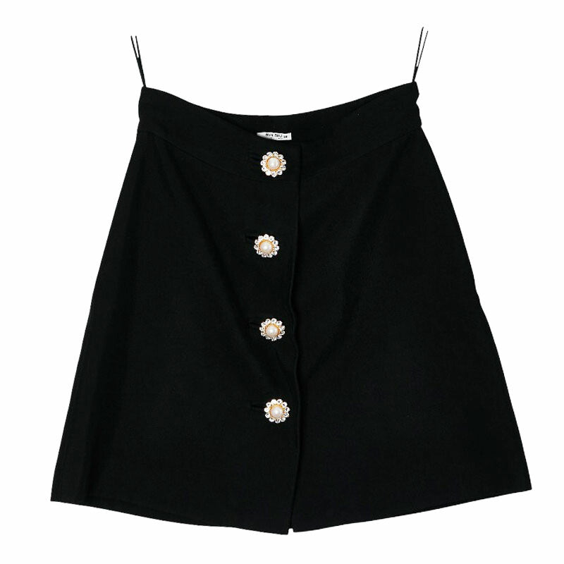 Miu Miu Rayon Skirt