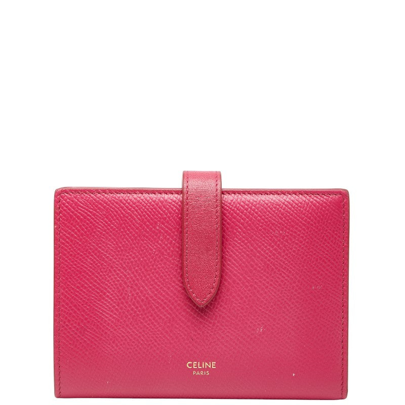 Celine Strap Wallet Leather Wallet