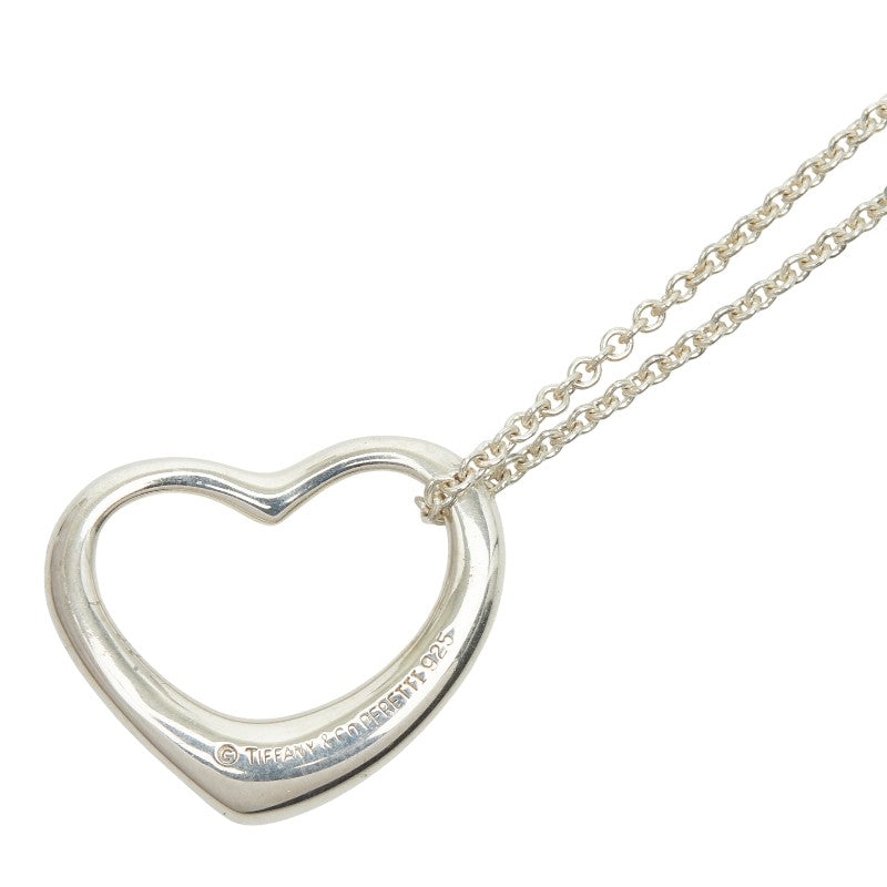 Tiffany Open Heart Silver Necklace