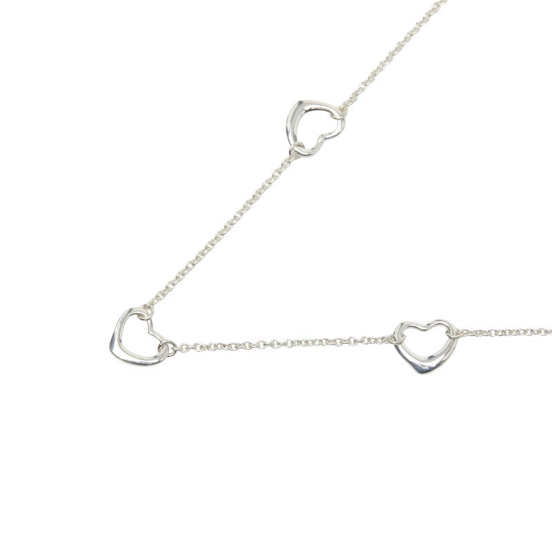 Tiffany Open Heart 3 Motif SV925 Necklace