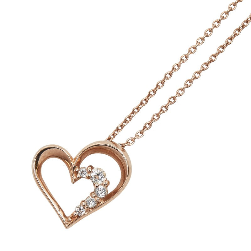 STAR JEWELRY Heart K10PG Necklace