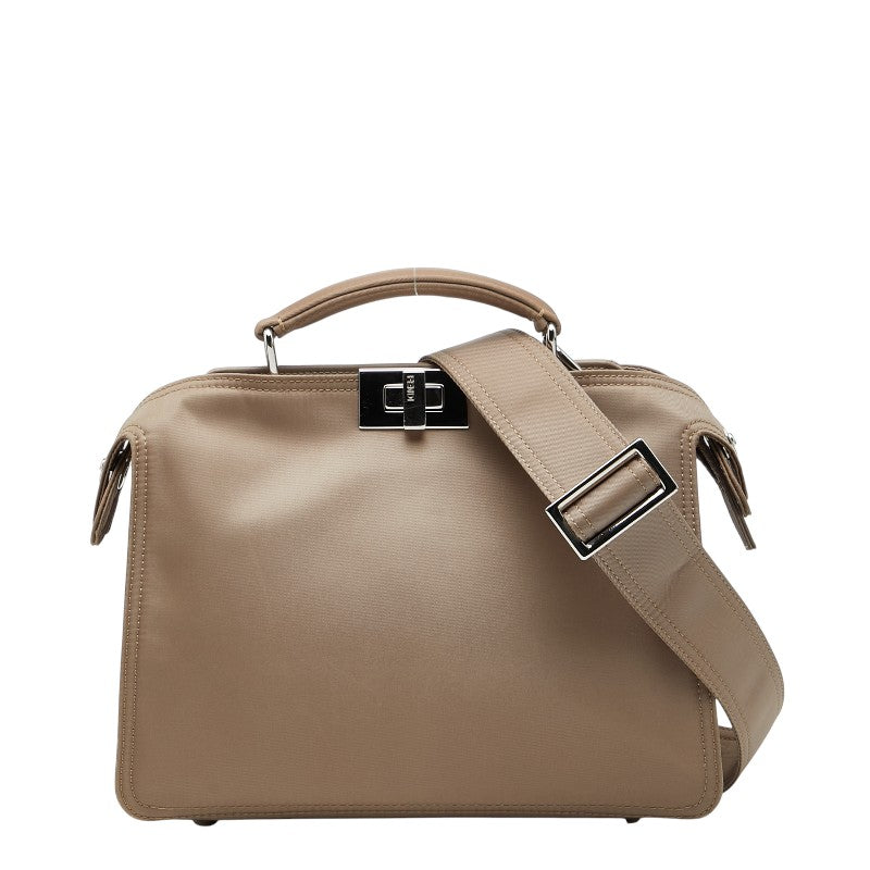 FENDI Peekaboo ISeeU Mini Nylon 2way Bag