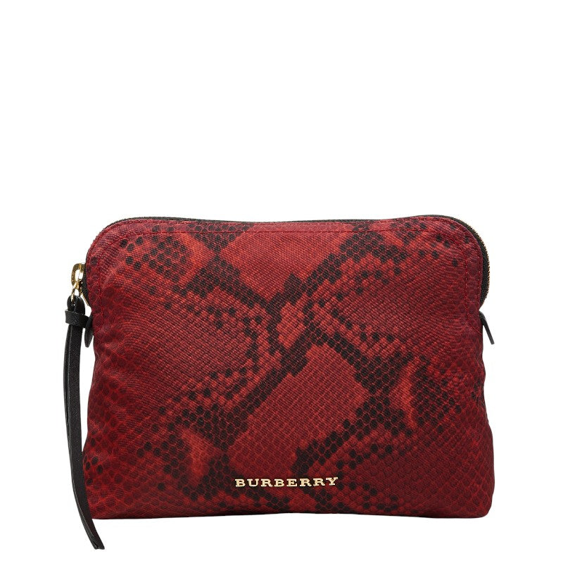 Burberry Logo Nylon Pouch