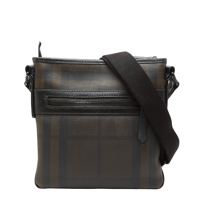 Burberry PVC Leather Shoulder Bag